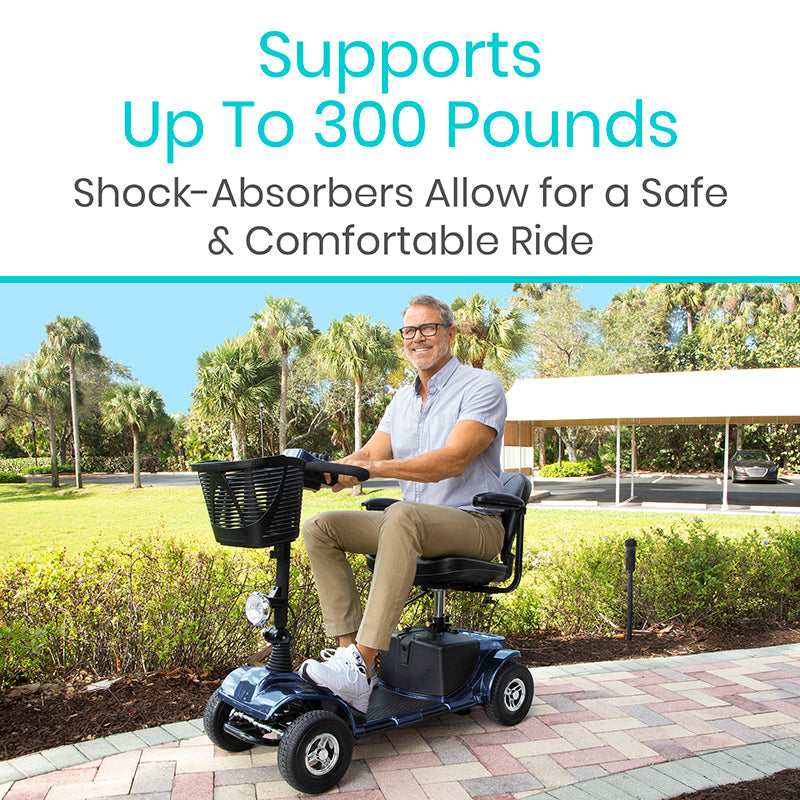 Vive Health Series A 4-Wheel Mobility Scooter MOB1053
