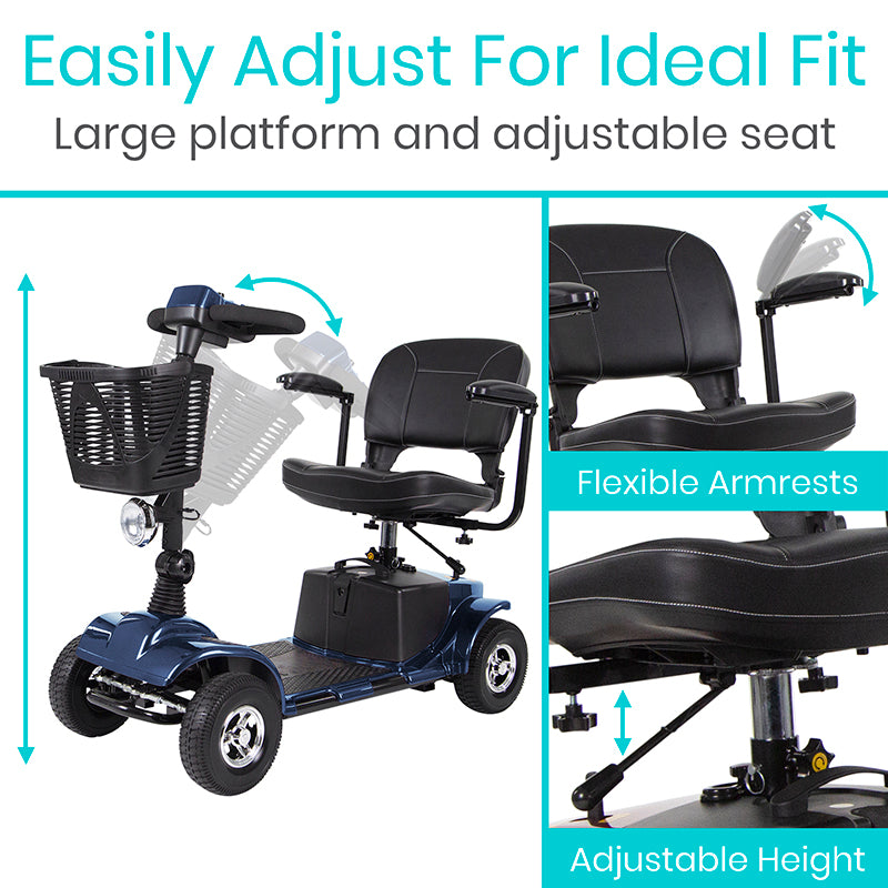 Vive Health Series A 4-Wheel Mobility Scooter MOB1053