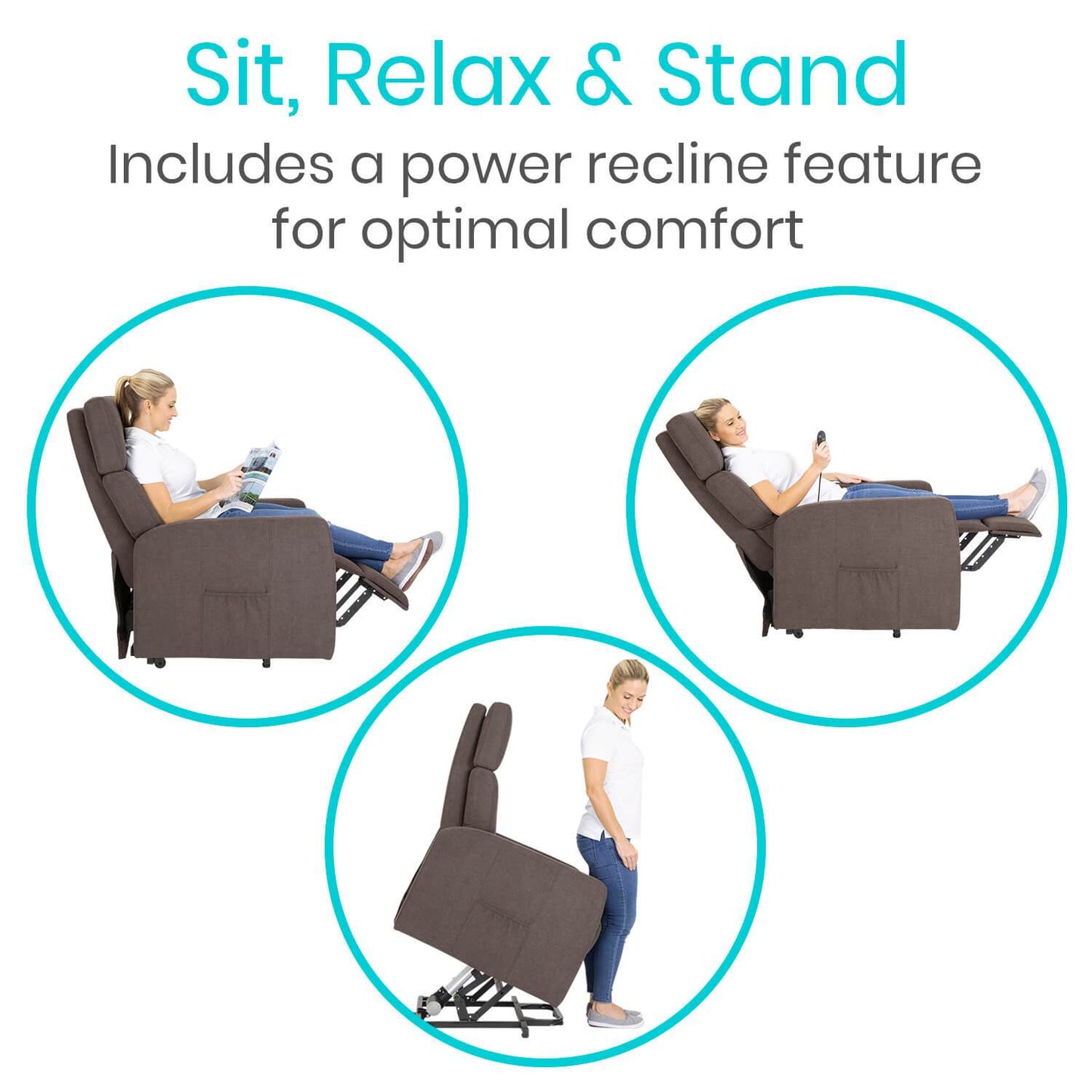 Vive Health LARGE Lift Chair and Massage